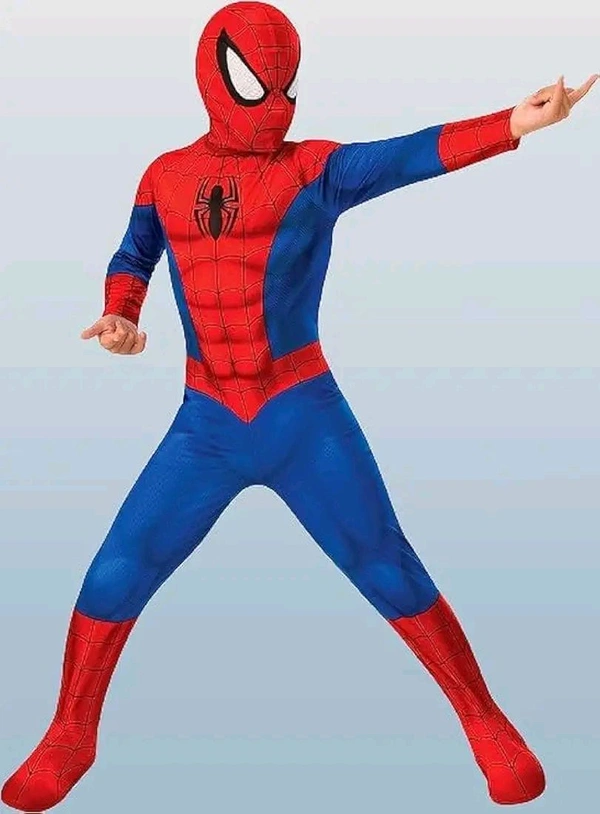 PRUEDDLE KIDS Superhero Costume For Kids Halloween Fancy Dress Cosplay Bodysuit for Boys and Girls(A12)