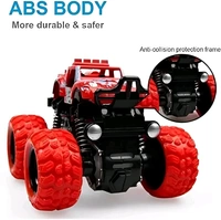 GRAPHENE Friction Powered Monster Truck Toy, Push & Go 4WD Off-Road Car for Kids, Amazing Stunts, All-Terrain Grip, Vibrant Colors, for Boys & Girls, Birthday, Christmas, Fun Play