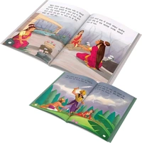  First Mythology Tale (Illustrated) (Set of 5 Books) (Hindi) - Story Books for Kids - Mahabharata, Krishna, Hanuman, Ganesha, Ramayana - Age 3+ - Hindi Stories for Children