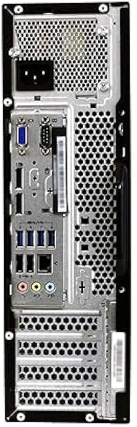 ) Lenovo ThinkCentre Desktop Computer PC (Intel Core i52600/ 8GB RAM/ 256SSD10 Pro/ MS Office/ Intel HD Graphics/ USB/ Ethernet/WiFi), Black