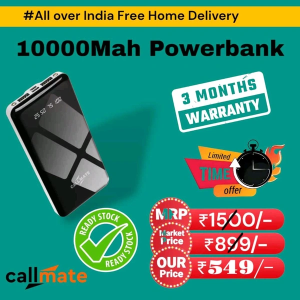 Call Mate 10000 Mah Power Bank.