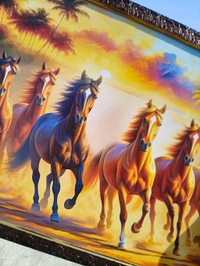 7 Horses Photo Frame 