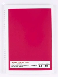 ( Pack Of 6 ) 240 Pages Proter One Line Note Book  