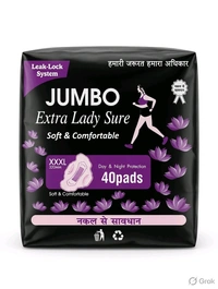 Jumbo Sanetry Pads ( Pack Of 40 Pads )