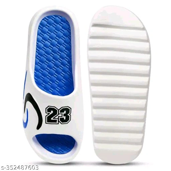 Latest Fashionable Men Sliders*Material: EVASole Material: EVAFastening & Back Detail: Slip-On - 7