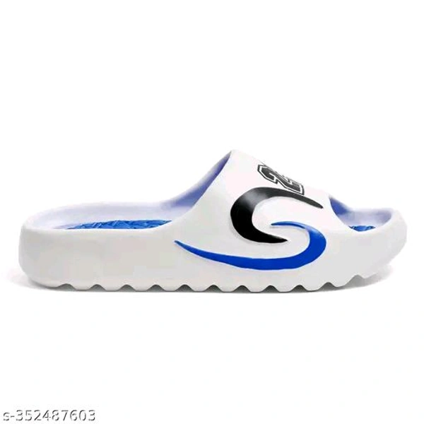 Latest Fashionable Men Sliders*Material: EVASole Material: EVAFastening & Back Detail: Slip-On - 7