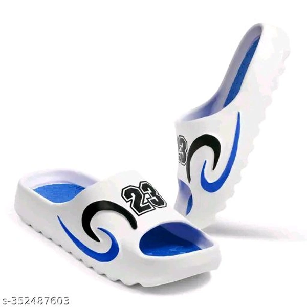Latest Fashionable Men Sliders*Material: EVASole Material: EVAFastening & Back Detail: Slip-On - 7