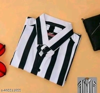 13th Button Classic Partywear Men Shirts - L