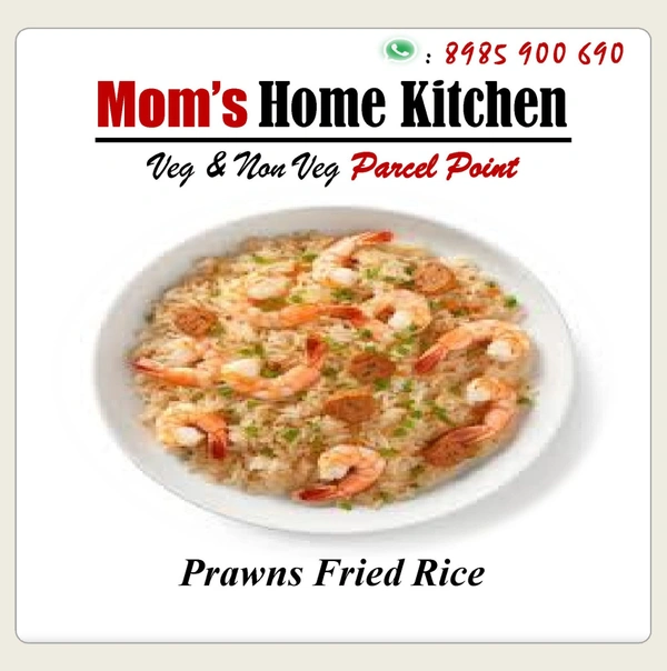 Mom's Prawns Fried Rice - Plate