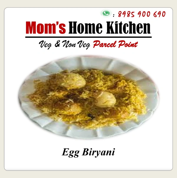 Mom's Egg Biryani - Plate