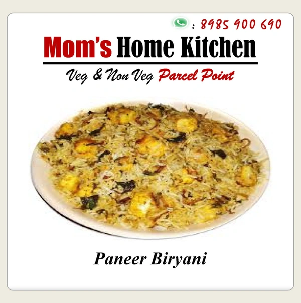 Mom's Paneer Biryani - Plate
