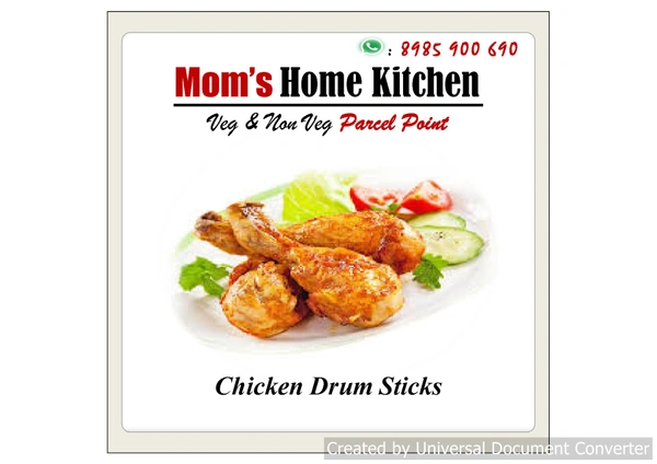 Mom's Chicken Drum Sticks - Full