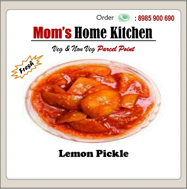 Mom's Lemon Pickle - 200 Grams