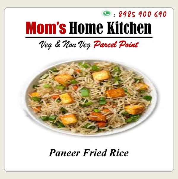 Mom's Paneer Fried Rice - Plate