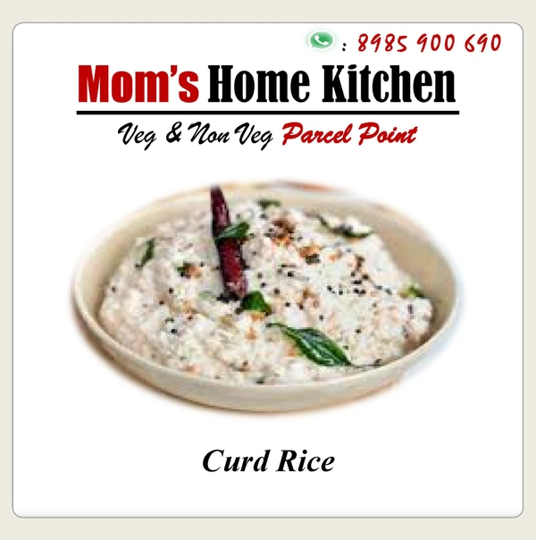 Mom's Curd Rice - Plate