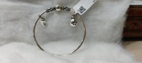 italiana  92.5 Sterling Silver bracelet for woman  - white, free