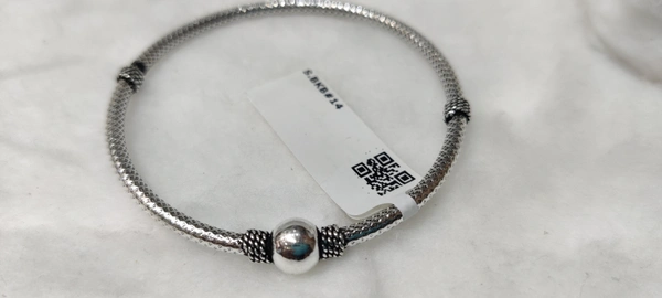 italiana  92.5 Sterling Silver Bracelet for women  - white, Free