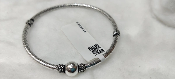 italiana  92.5 Sterling Silver Bracelet for women  - white, Free