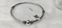 italiana  92.5 Sterling Silver Bracelet for women  - white, Free