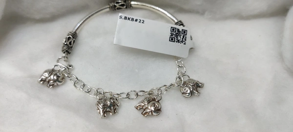 italiana  92.5 Sterling Silver woman Bracelet  - white, free