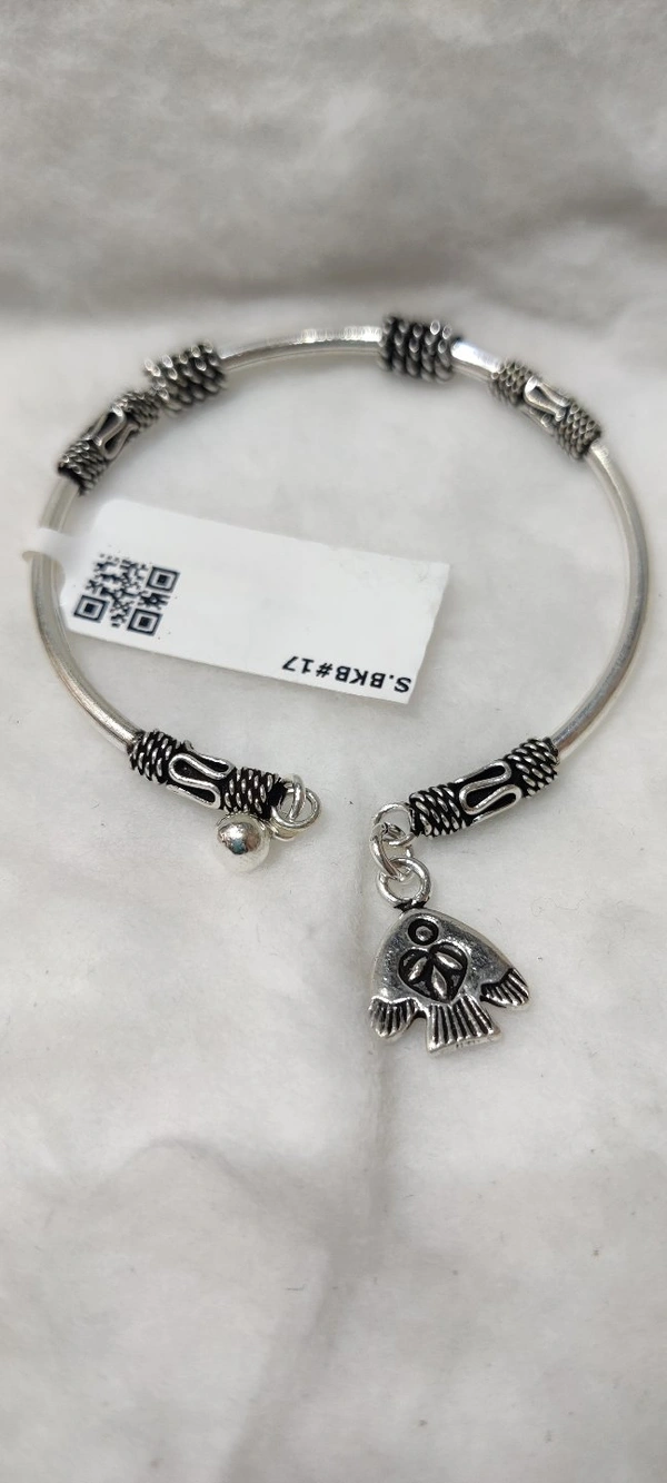 italiana  92.5 Sterling Silver bracelet for women  - white, free