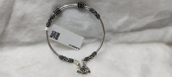 italiana  92.5 Sterling Silver bracelet for women  - white, free
