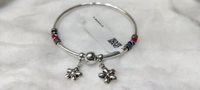 italiana  92.5 Sterling Silver bracelet for women - white, free