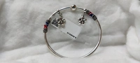italiana  92.5 Sterling Silver Woman's Bracelet  - white, free