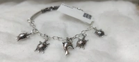 italiana 92.5 Sterling Silver Woman's Bracelet  - white, free