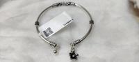 Italiana  92.5 Sterling Silver Woman's Bracelet - white, free