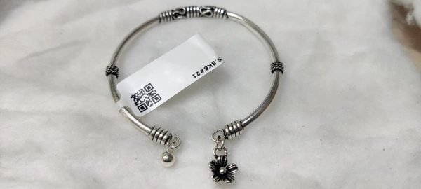 Italiana  92.5 Sterling Silver Woman's Bracelet - white, free
