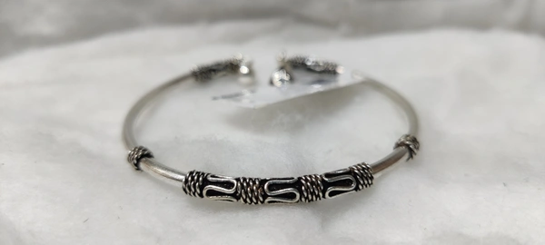 italiana  92.5 Sterling Silver Woman's Bracelet  - white, free