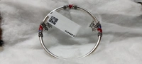 Italiana  92.5 Sterling Silver woman's bracelet  - White, free
