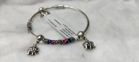 Italiana  92.5 Sterling Silver woman's bracelet  - white, free
