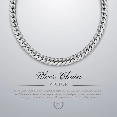 Sterling Silver 92.5 Men's Chain
