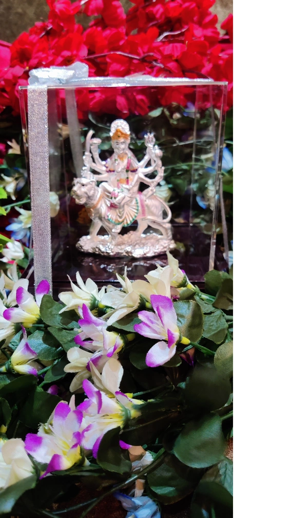 EMRALD 999 PURE SILVER AMBE MATA  IDOL - WHITE