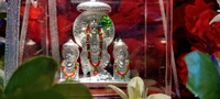 Emralad 999 Pure Shri Hanuman Ji idol - White