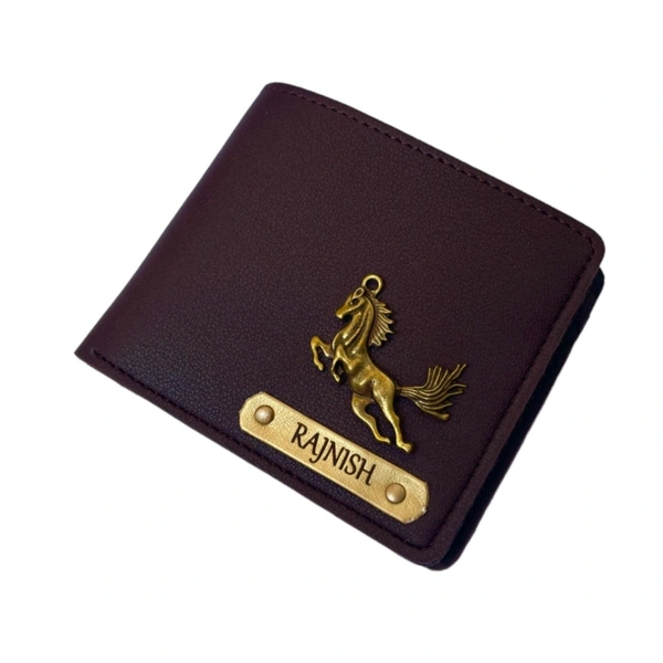 imported vegan leather wallet 2.0 BROWN COLOR 
