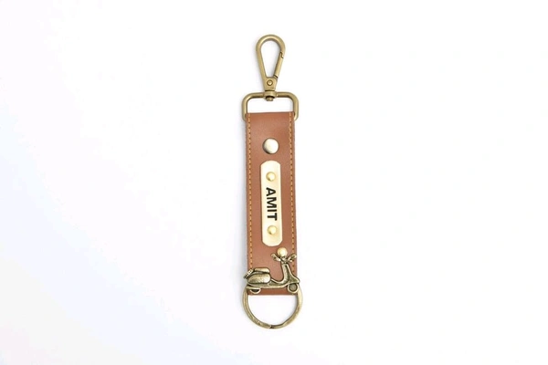 NAME Keychain  - Blue