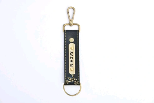 NAME Keychain  - Blue