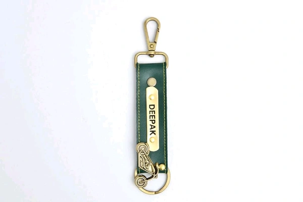NAME Keychain  - Blue
