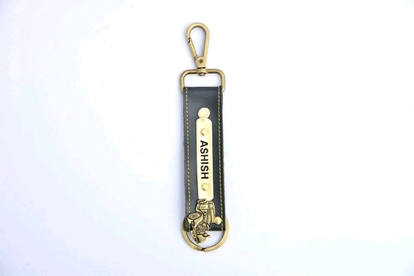 NAME Keychain  - Gray
