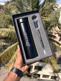 Botal + Pen + Keychain Combo 1.0 - Black