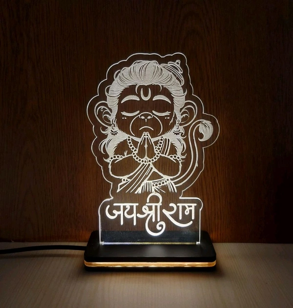 Hanuman Ji Led Frem  - 6×4