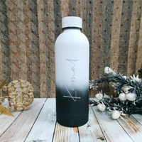 Stainless Steel vacuumed dual shade bottle
