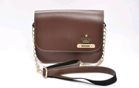  Customized Leather Ladies Sling Bag with Name Engrave | Personalized Women Hand Bag, Hand Purse , Shoulder Bag  - Brown
