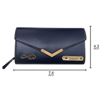 3 Fold Ledise Clutch 2.0 - Olive green