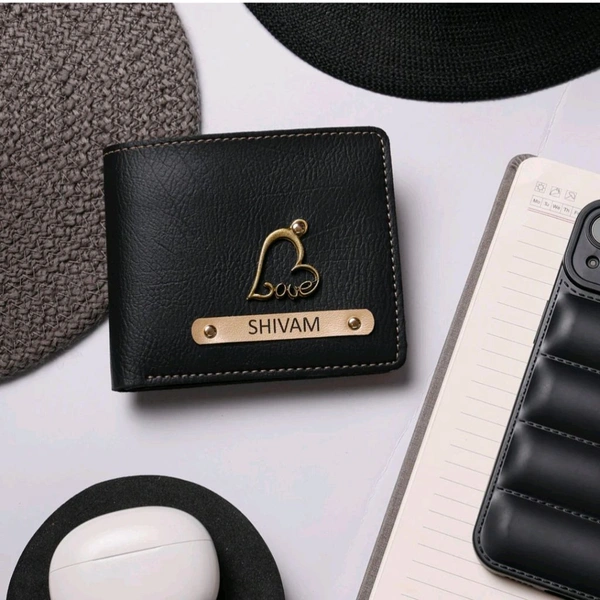 Nexon Premium Name Wallet  - Black
