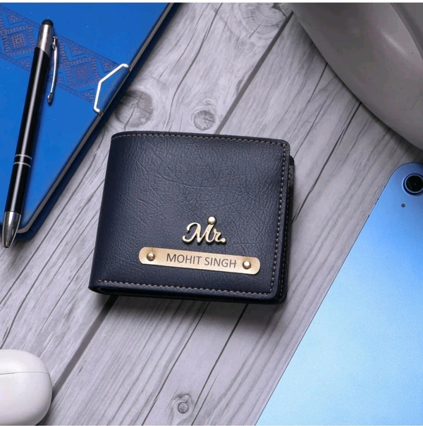 Nexon Premium Name Wallet  - Navy Blue