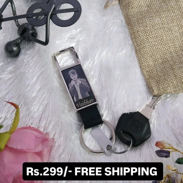 Metal Photo Keychain  ,  Sketch Keychain 